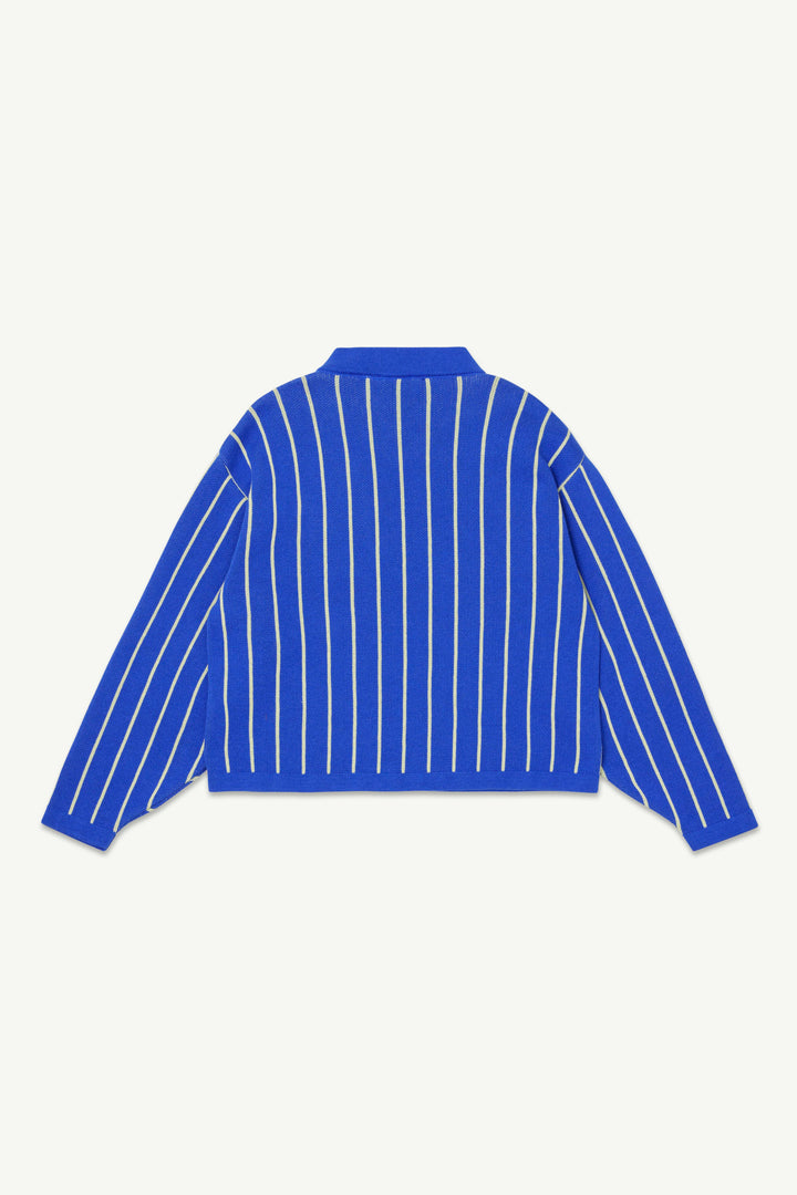 V Knit - Blue Stripe