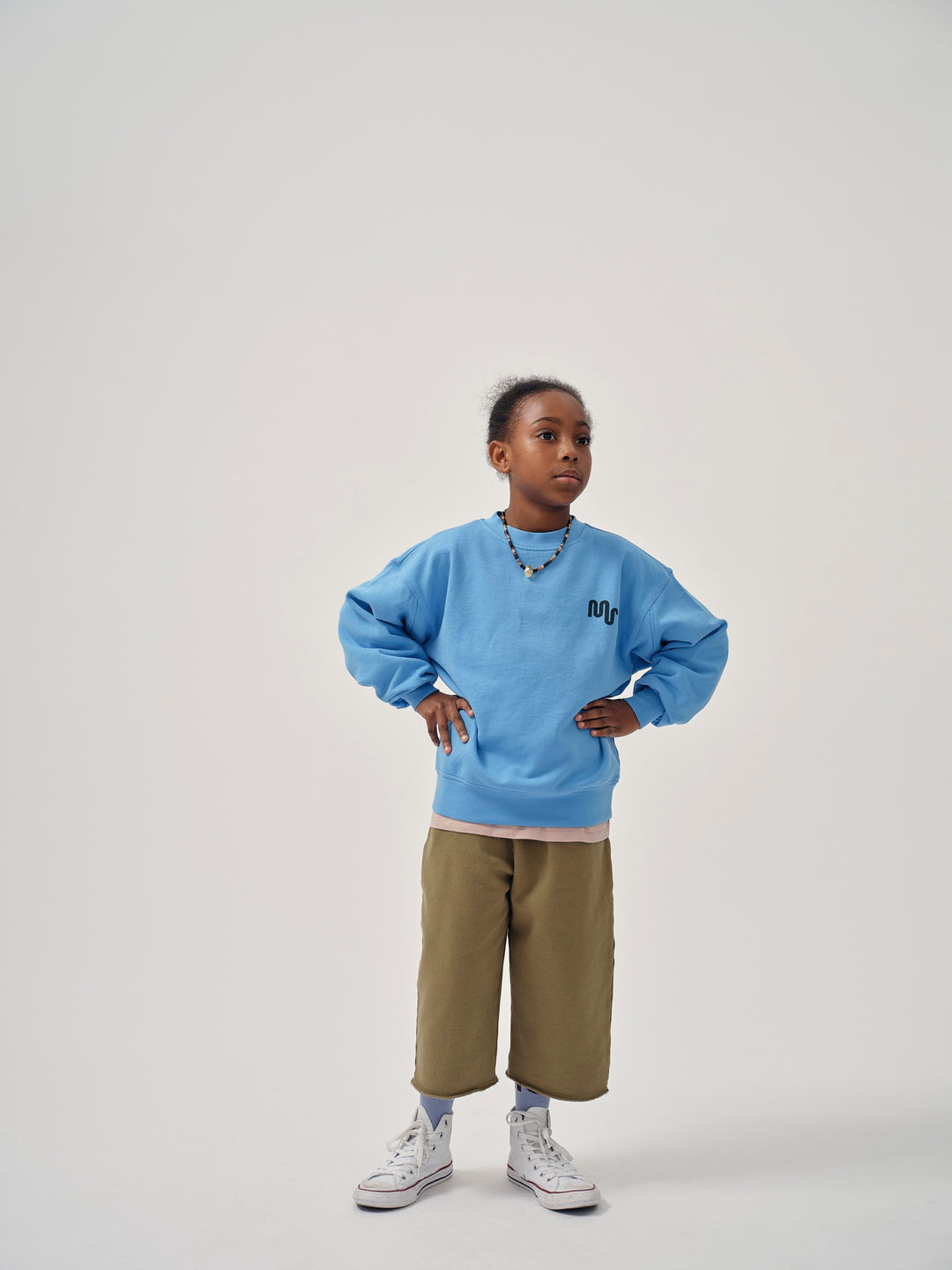 Oversized Sweatshirt - Bonnie Blue