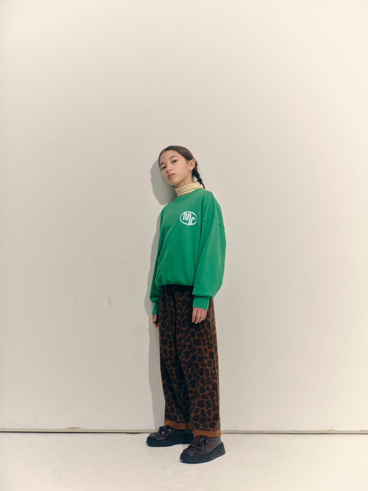 Roll Neck Rib Top - Banana Crepe Stripe