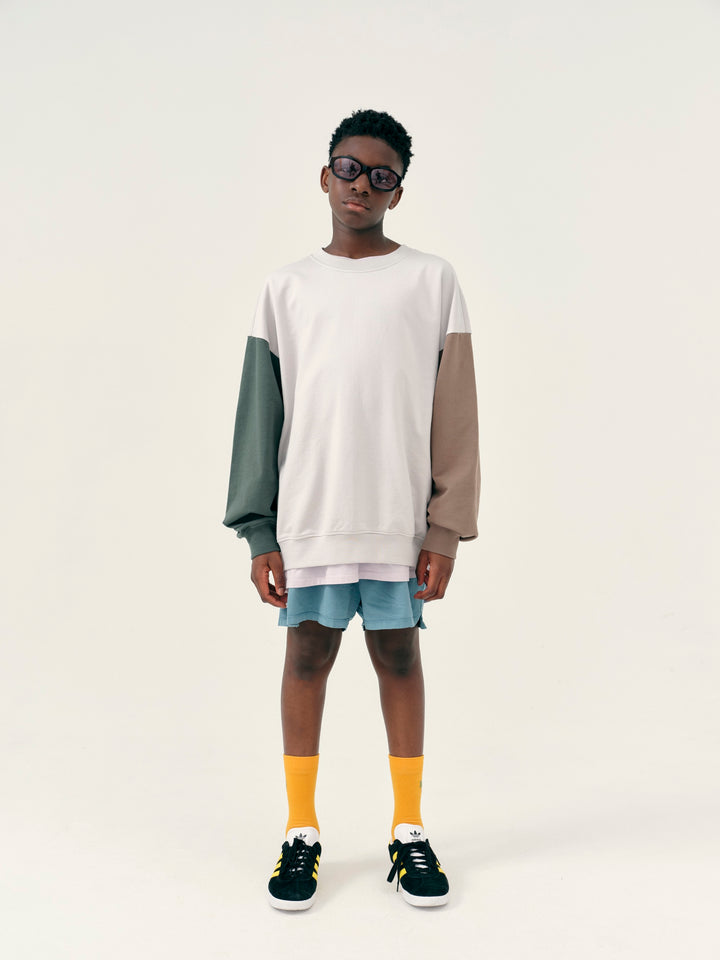 Bubble Sweatshirt - Antartica Colourblock