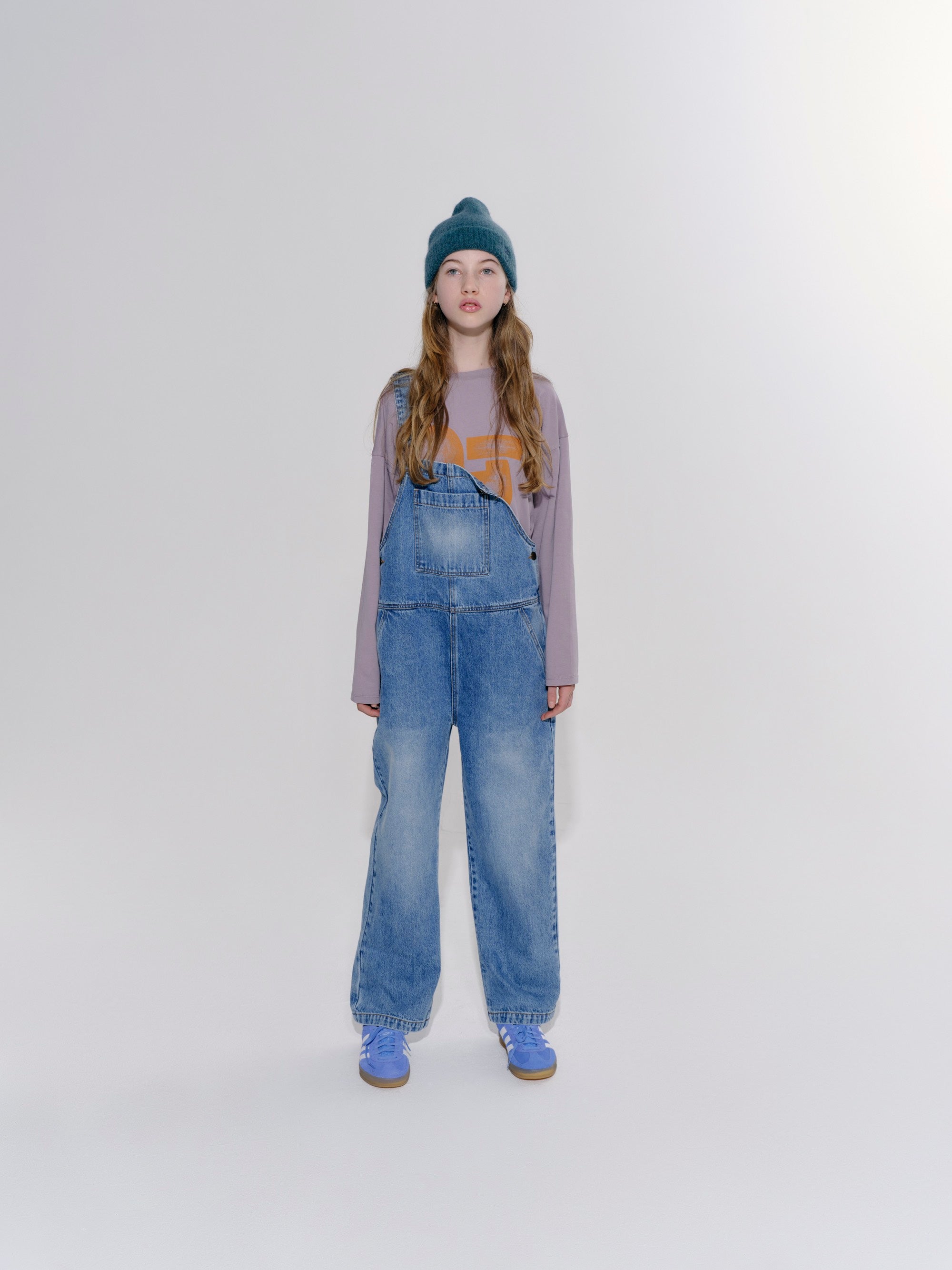 ロンパース・カバーオール main story Dungaree Washed Black 2y Main-Story-SS25-