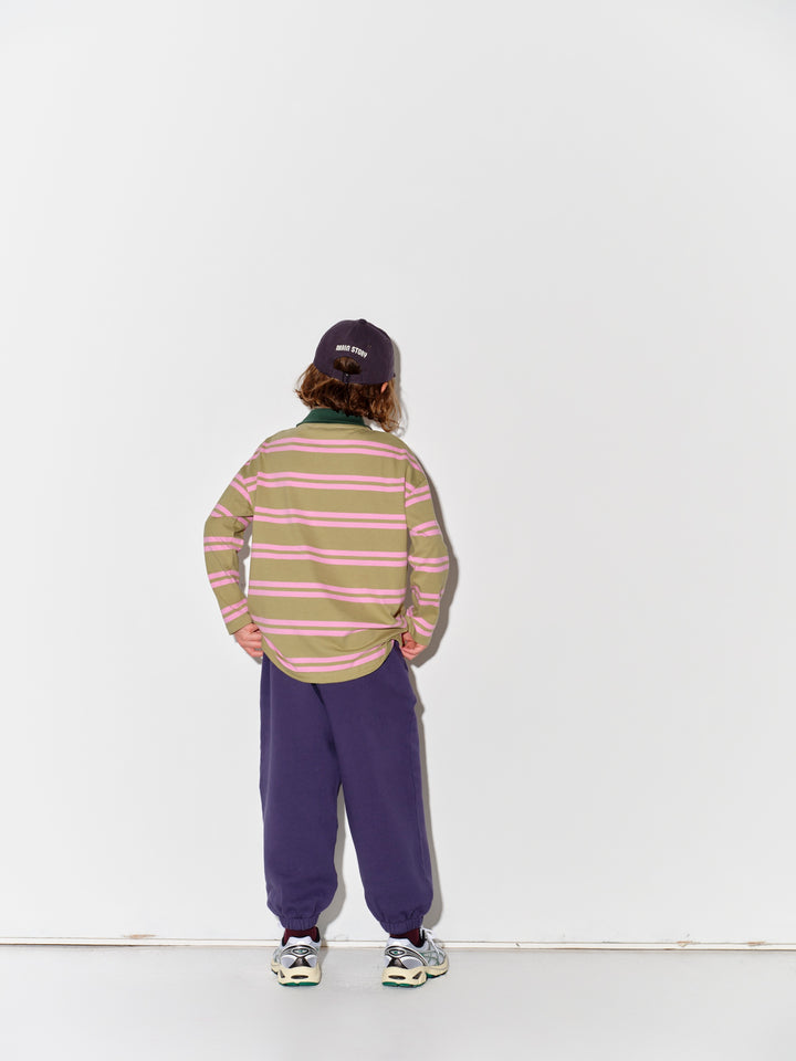 Polo Shirt - Cedar Stripe