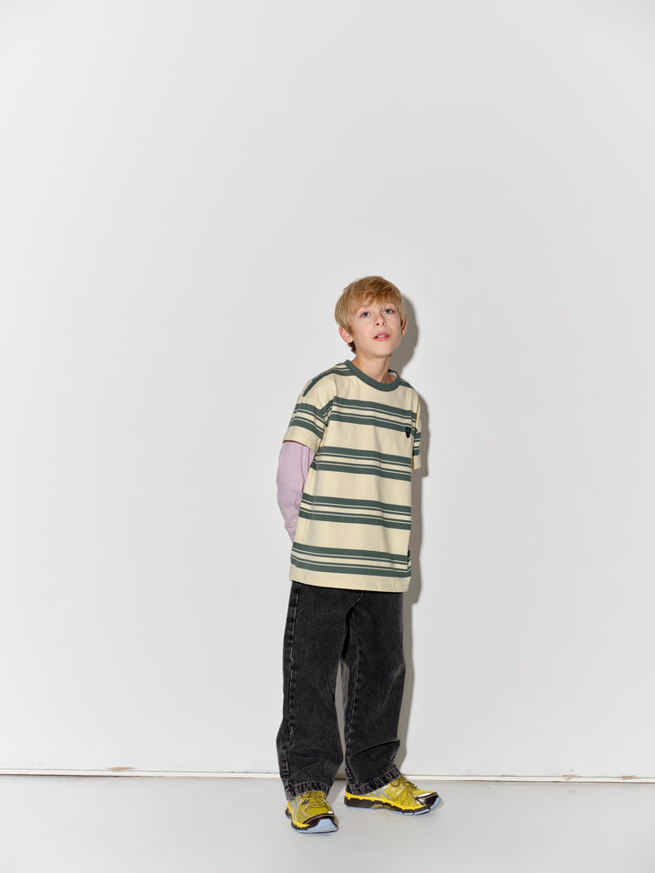 Loose Tee - Moth Stripe