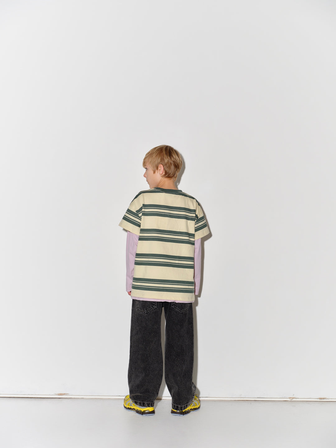 Loose Tee - Moth Stripe