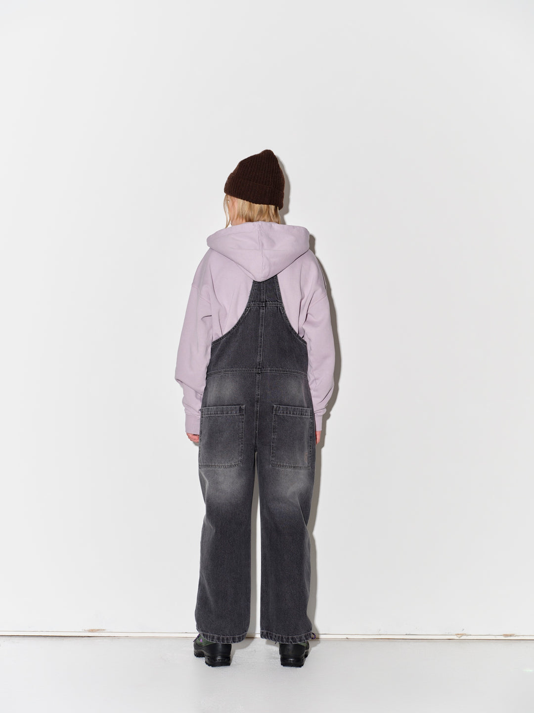 Dungaree - Black Faded