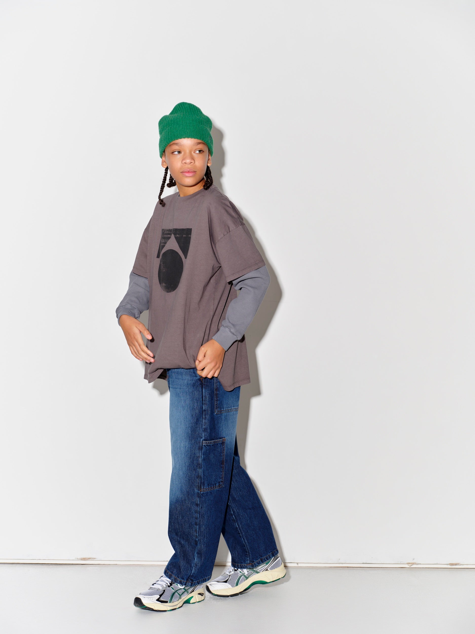 【main story】Beanie - Oat Beanie - Green – main story