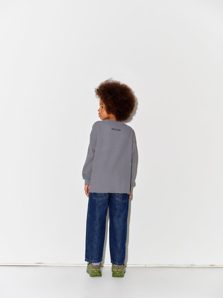 Straight Jean - Washed Blue