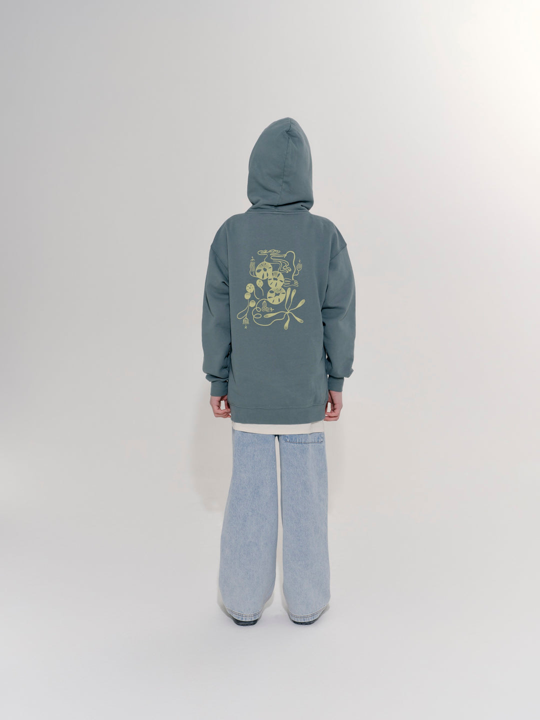 Hoodie Balsam Green