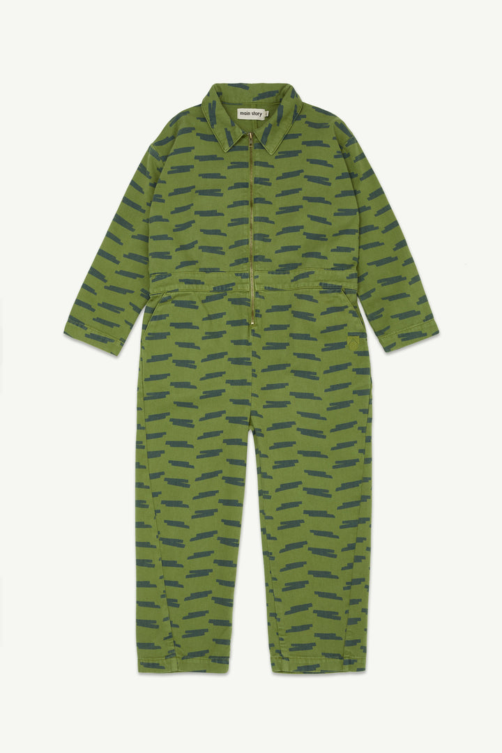 Overall - Olive Green