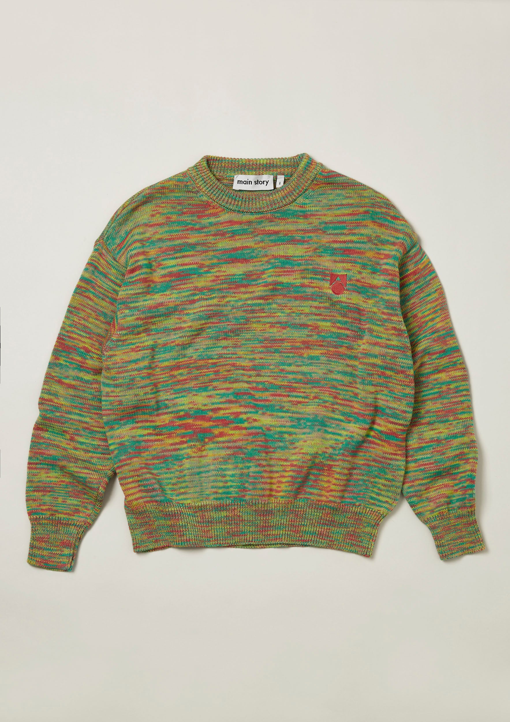 Green and 2025 orange sweater