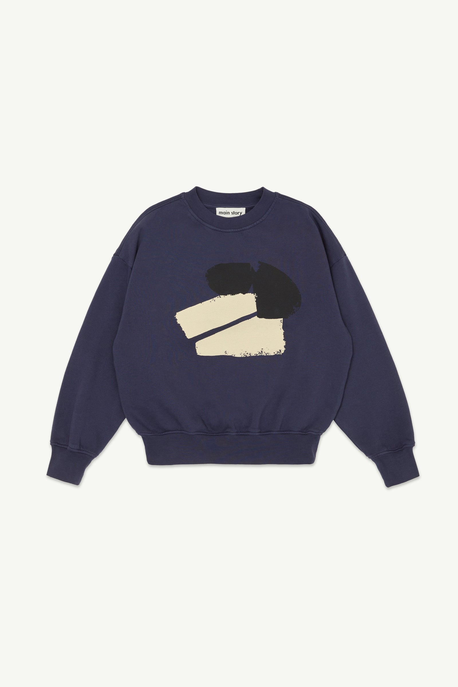 トップス main story / Bubble Sweatshirt Bubble Sweatshirt - Graystone Blue – main story