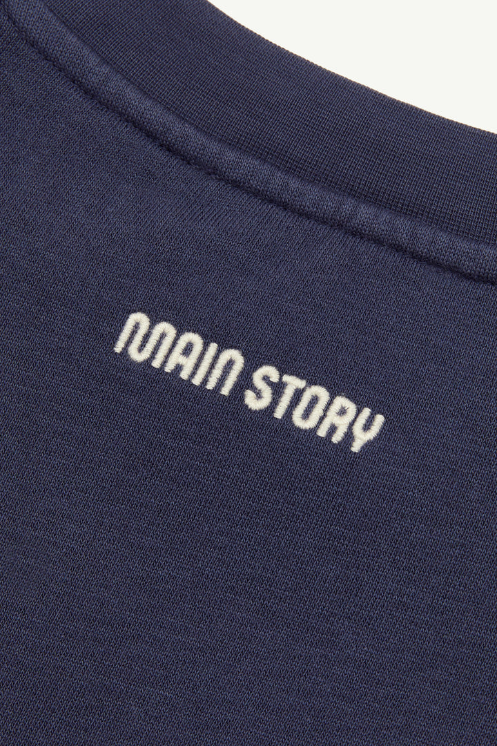 Bubble Sweatshirt - Graystone Blue
