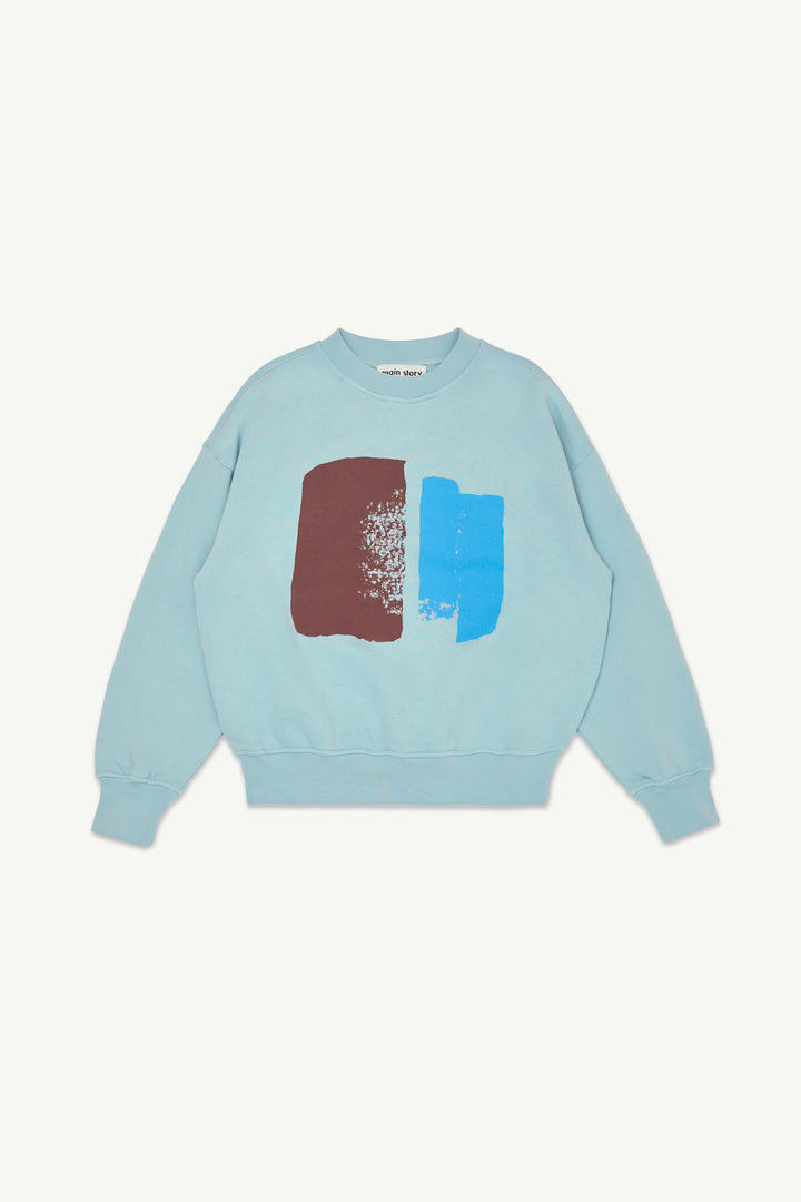 Bubble Sweatshirt - Winter Sky