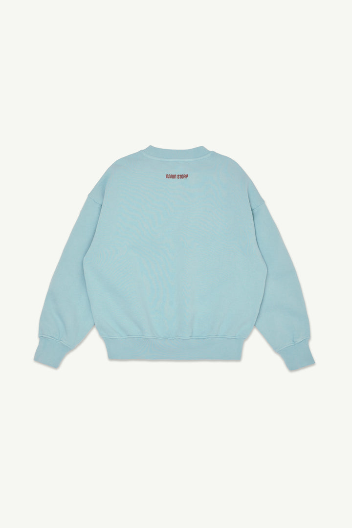 Bubble Sweatshirt - Winter Sky