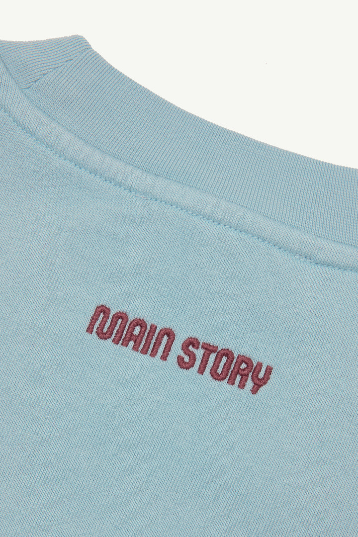 Bubble Sweatshirt - Winter Sky