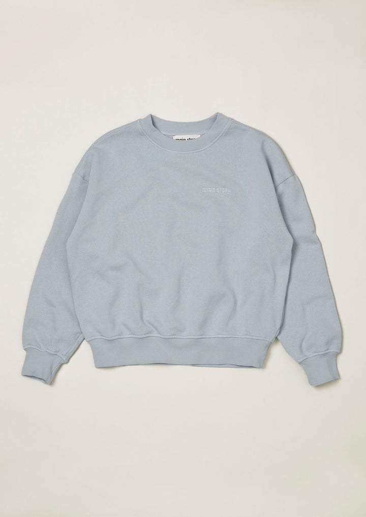 Bubble Sweatshirt - Pearl Blue