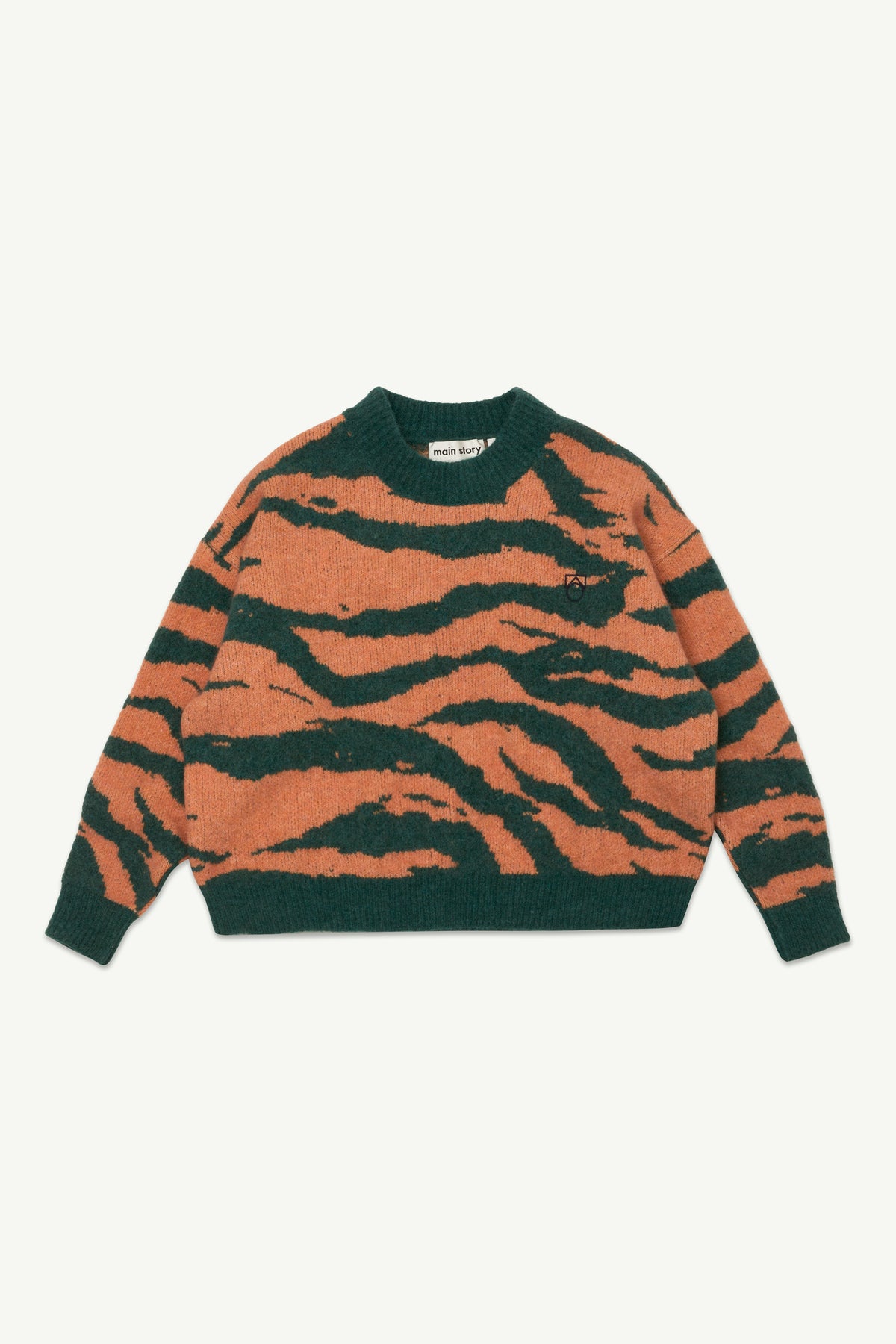 Jacquard Sweater Teal – main story