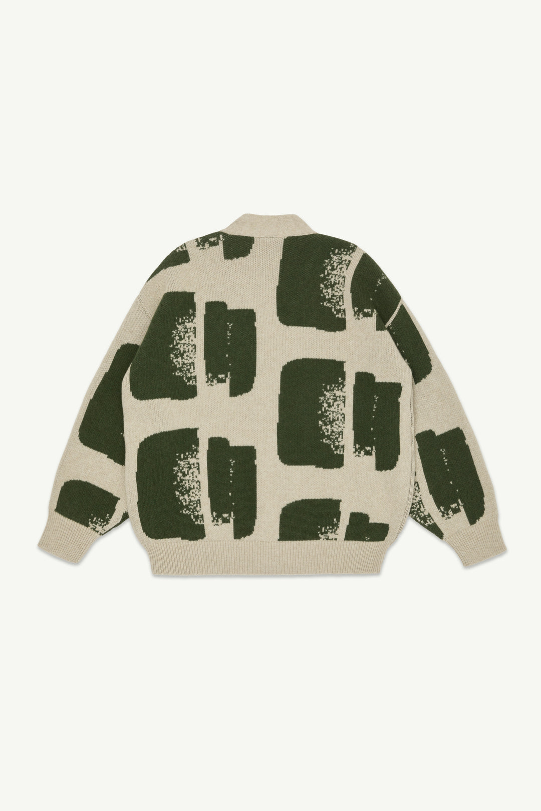 Cardigan - Oat & Olive
