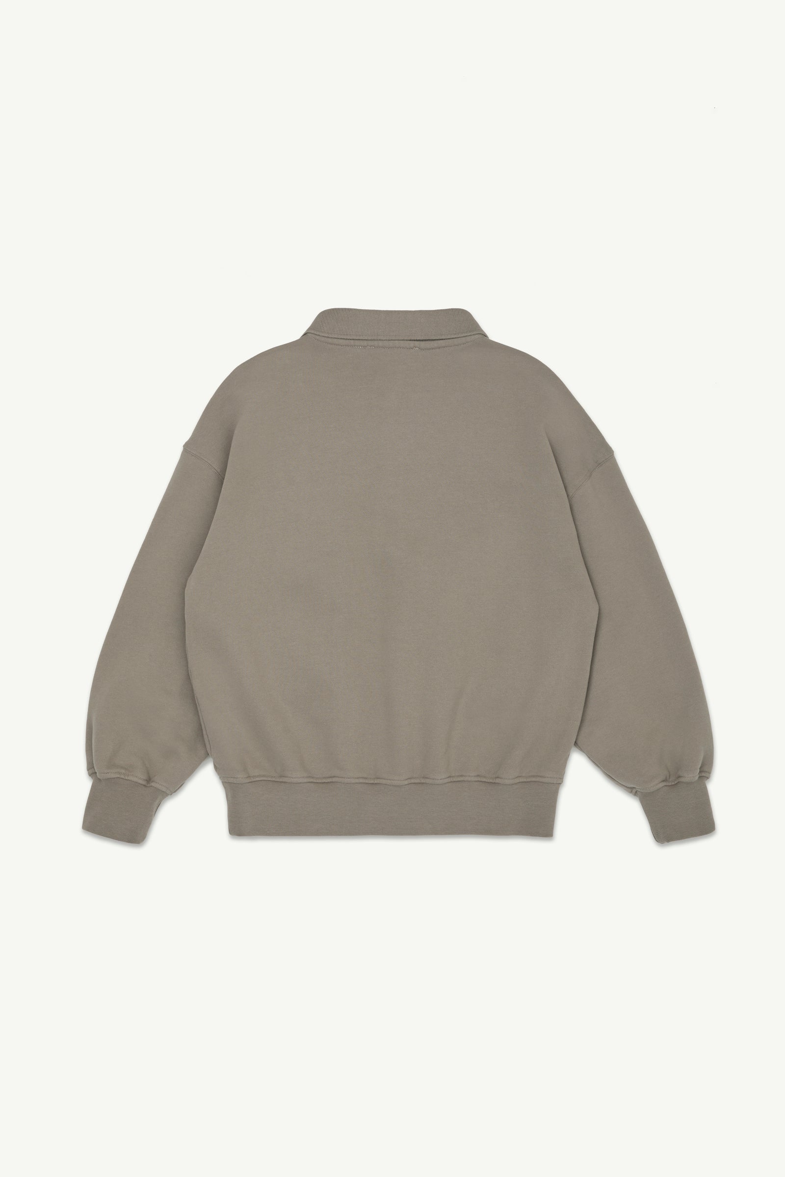 Polo Sweatshirt - Driftwood – main story