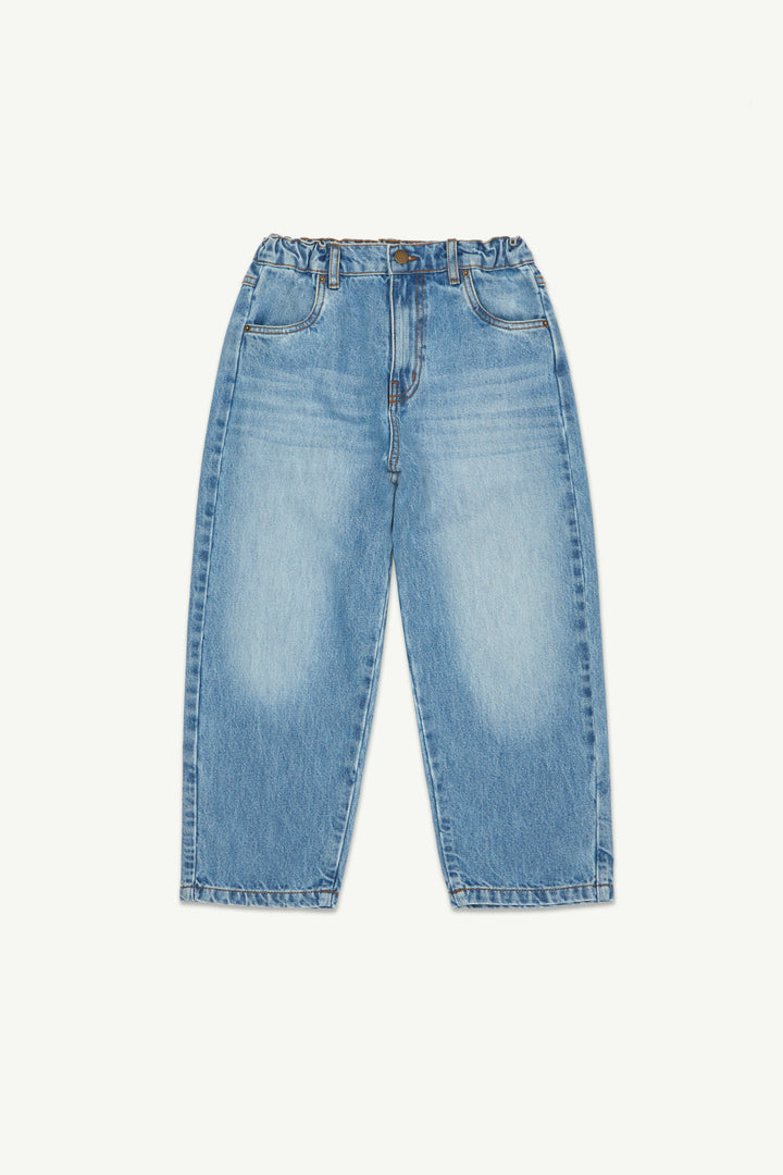 Straight Jean - Semi Fadeout Blue