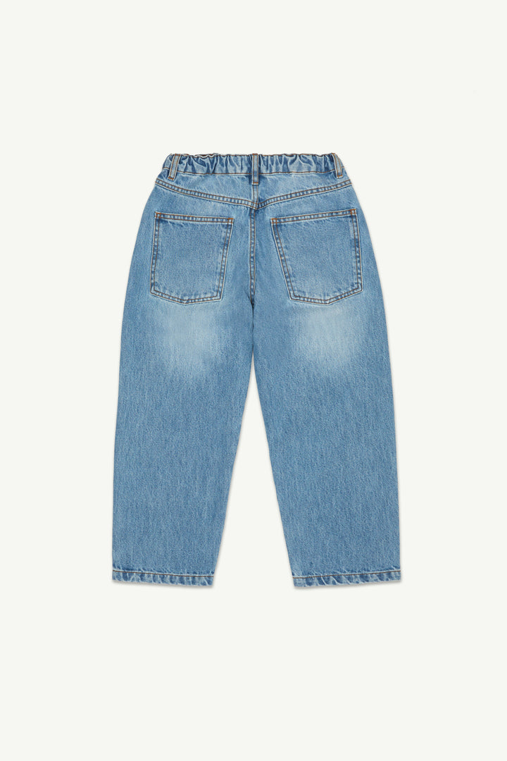 Straight Jean - Semi Fadeout Blue