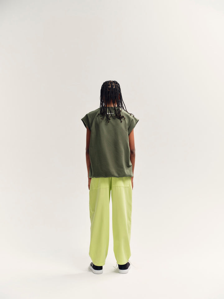 Curved Pant - Sunny Lime