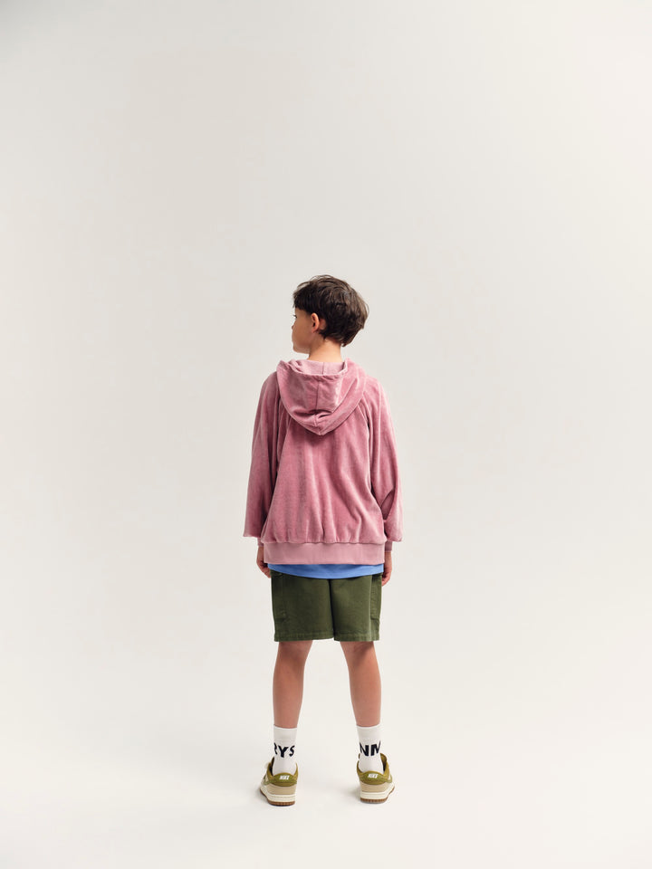 Zipped Hoodie - Lilas