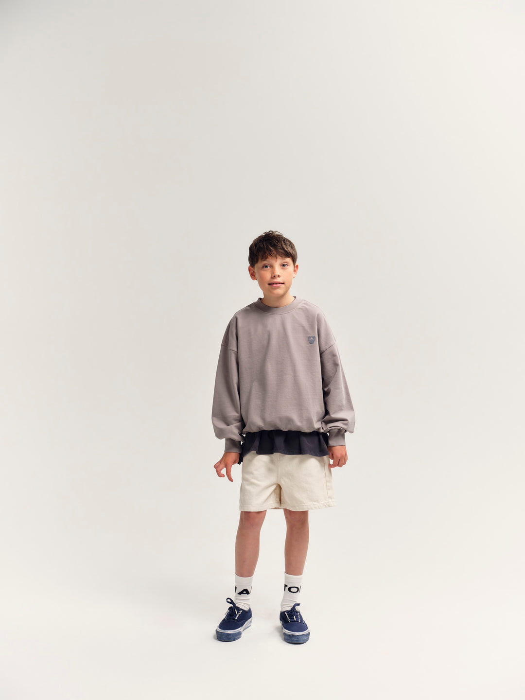 Bubble Sweatshirt - Driftwood