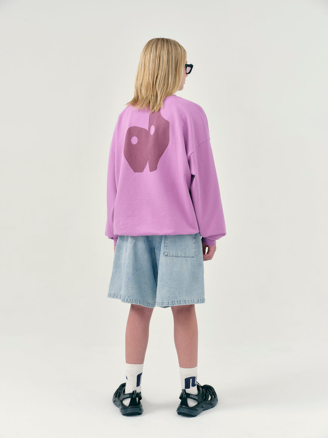 Bubble Sweatshirt - Crocus