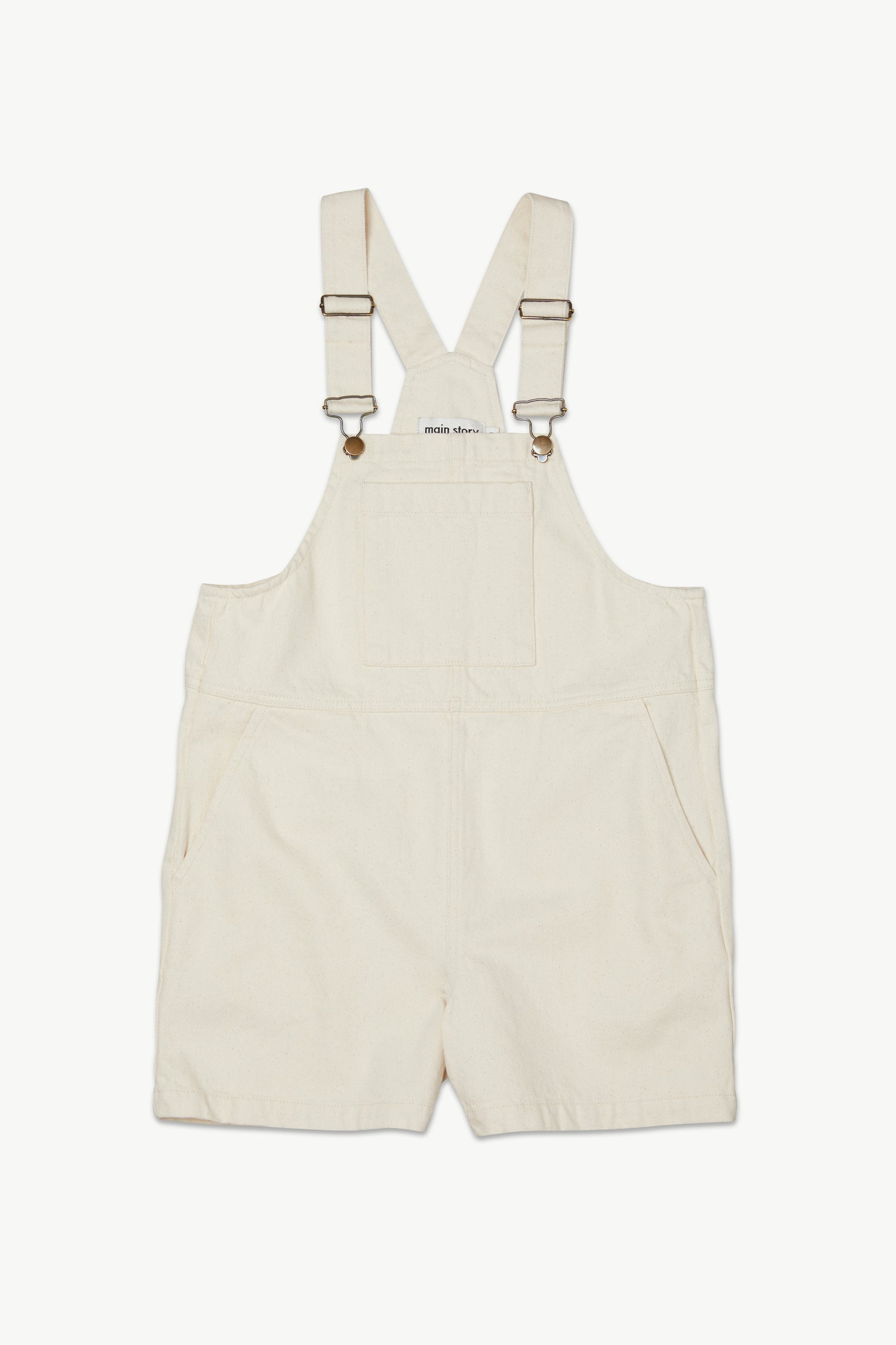 Short Dungaree - Natural