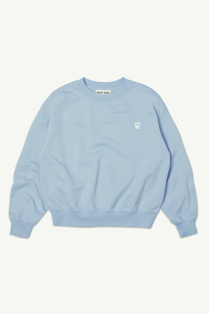 Bubble Sweatshirt - Blue Fog