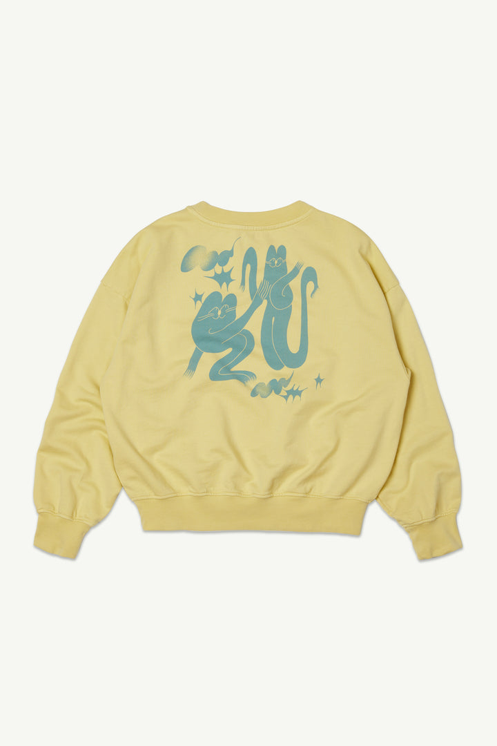 Bubble Sweatshirt - Lemongrass