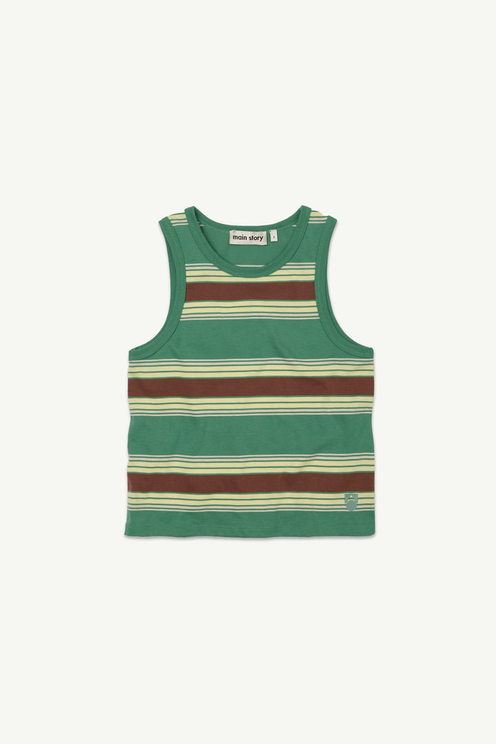 Vest Bottle - Green Stripe