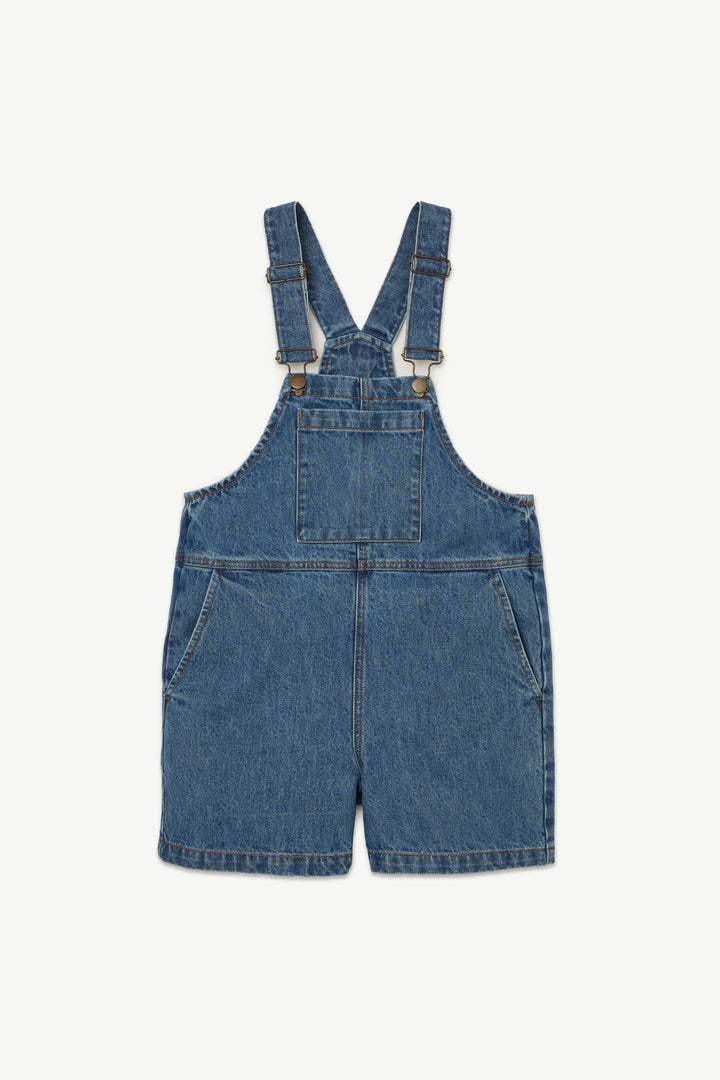 Short Dungaree - Stonewash Blue