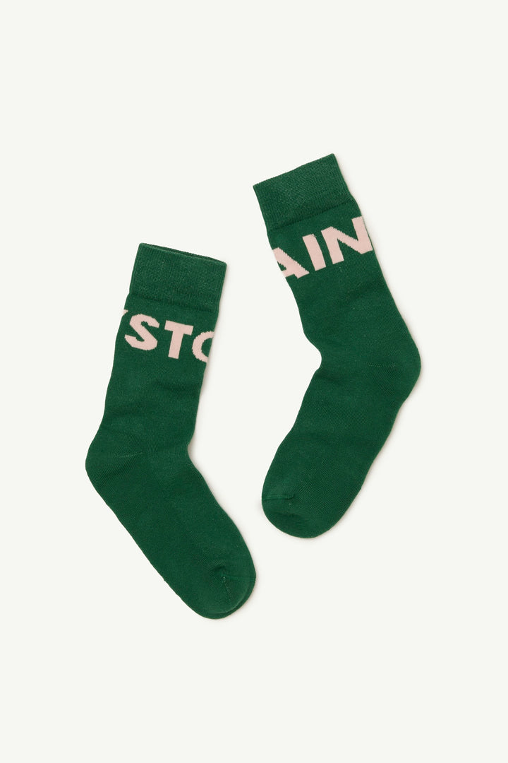 Sock - Green Pink