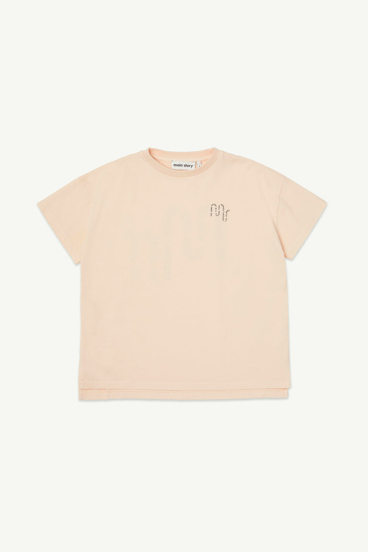 Oversized Tee - Pink Tint