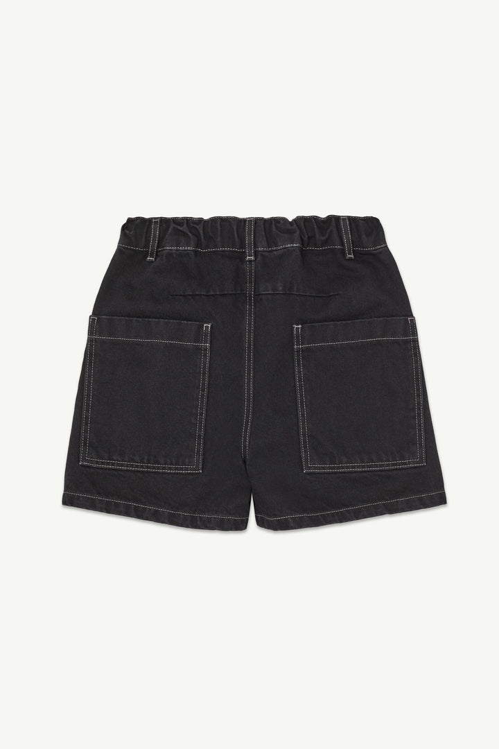 Denim Short - Washed Black