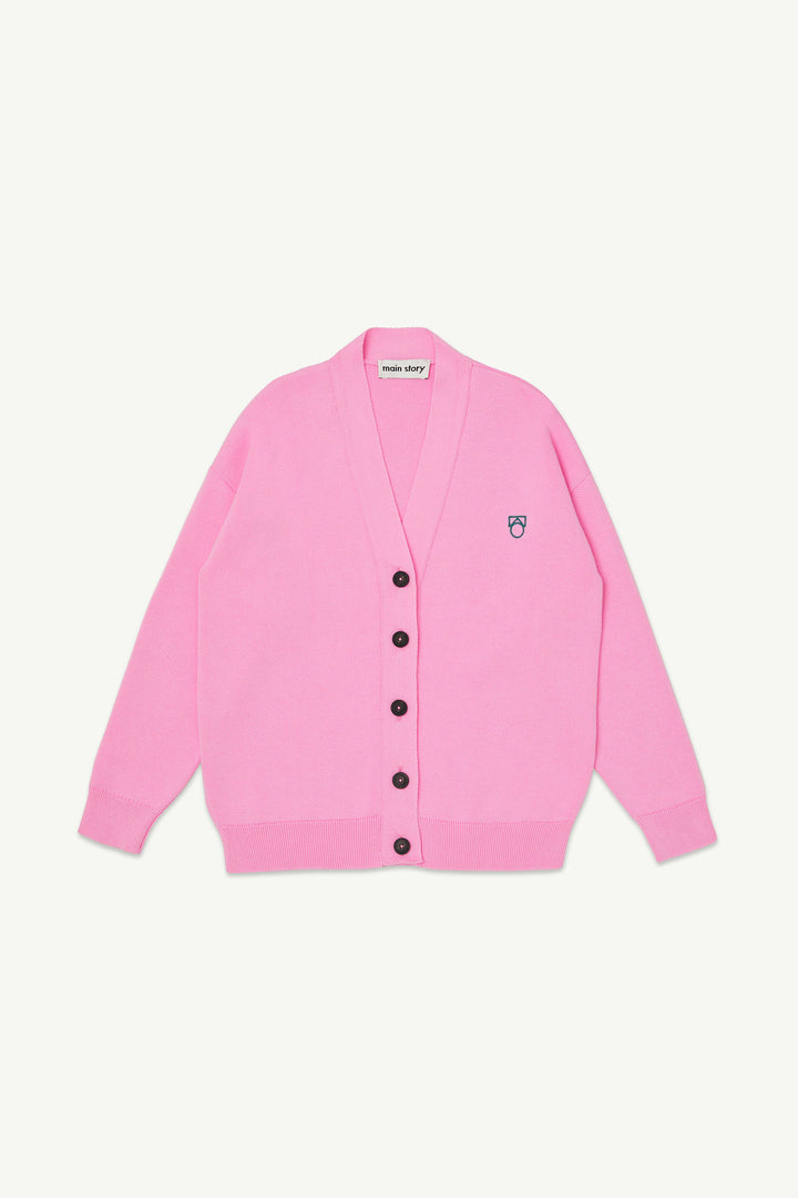 Oversized Cardigan - Bubblegum