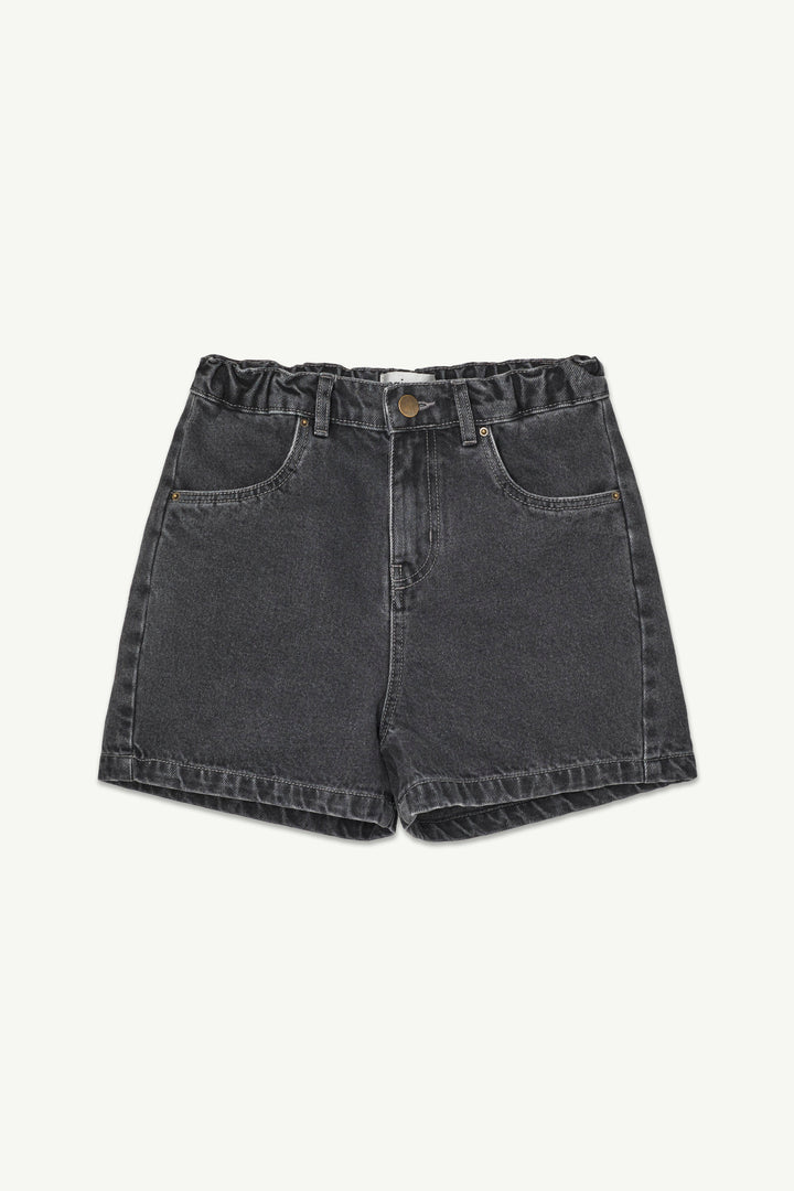 Denim Short - Faded Black