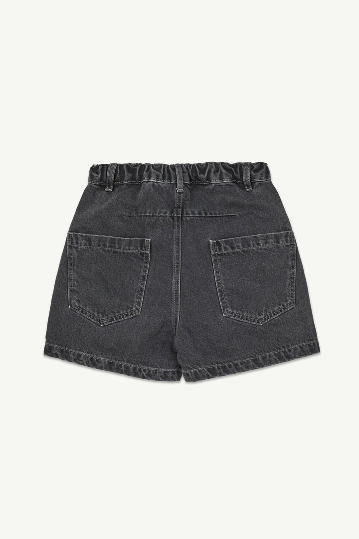 Denim Short - Faded Black