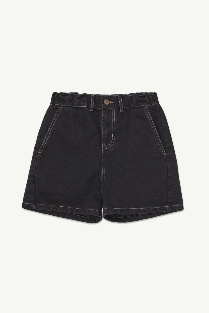 Denim Short - Washed Black