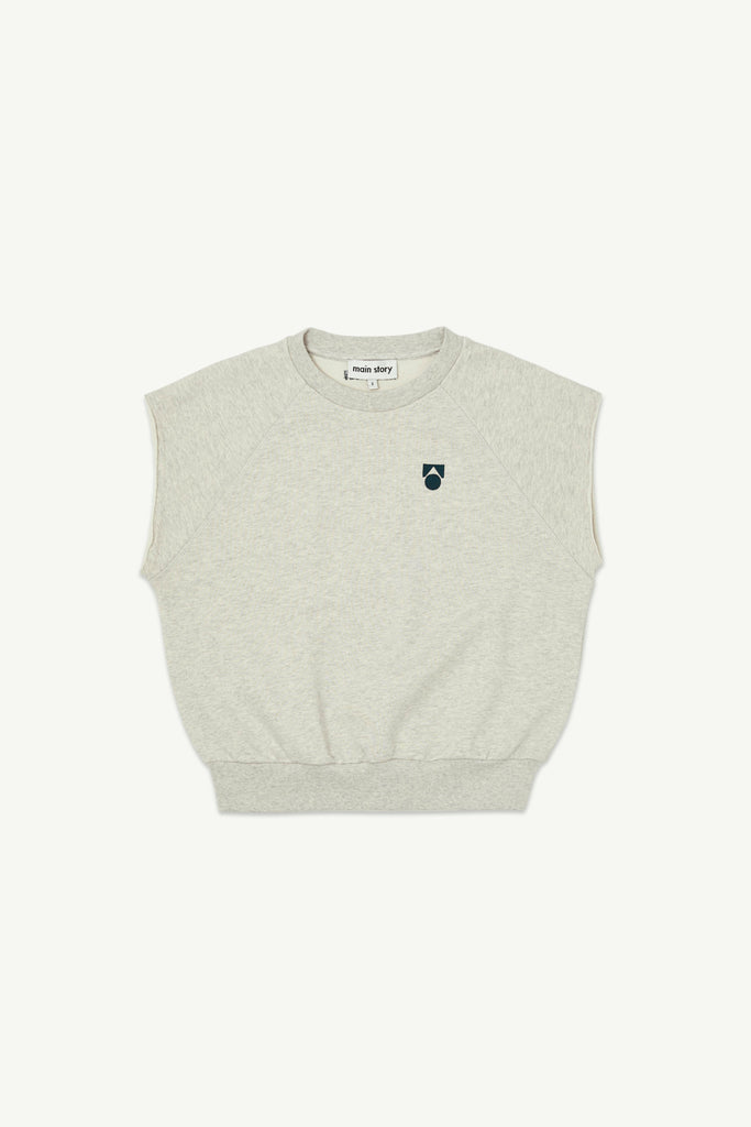 トップス SS25 Main Story Tank / Ecru Melange 2y Tank - Ecru Melange – main story