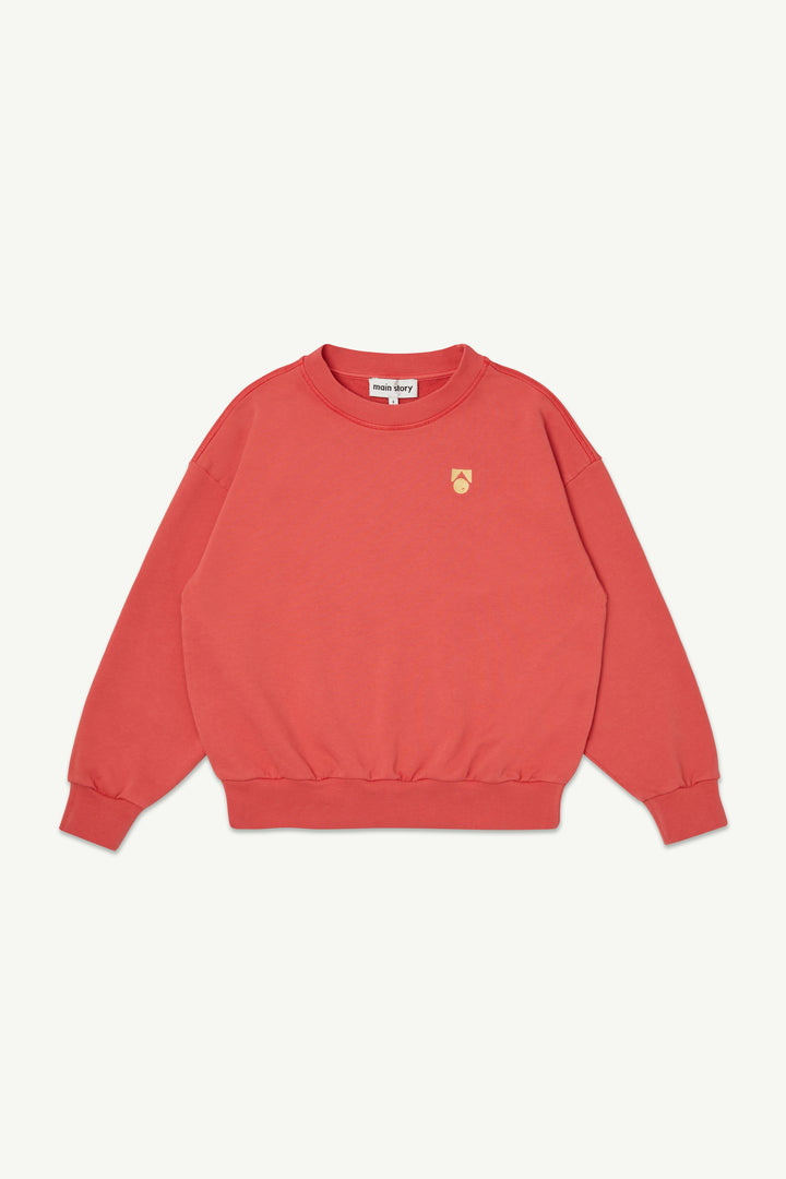 Bubble Sweatshirt - Cranberry