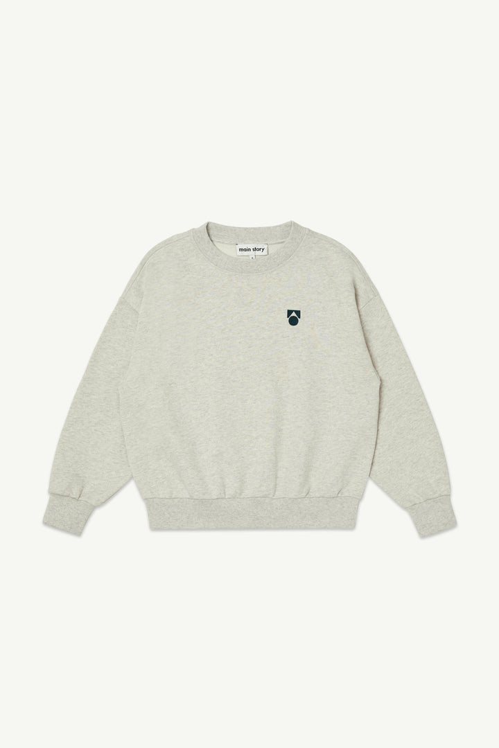 Bubble Sweatshirt - Ecru Melange