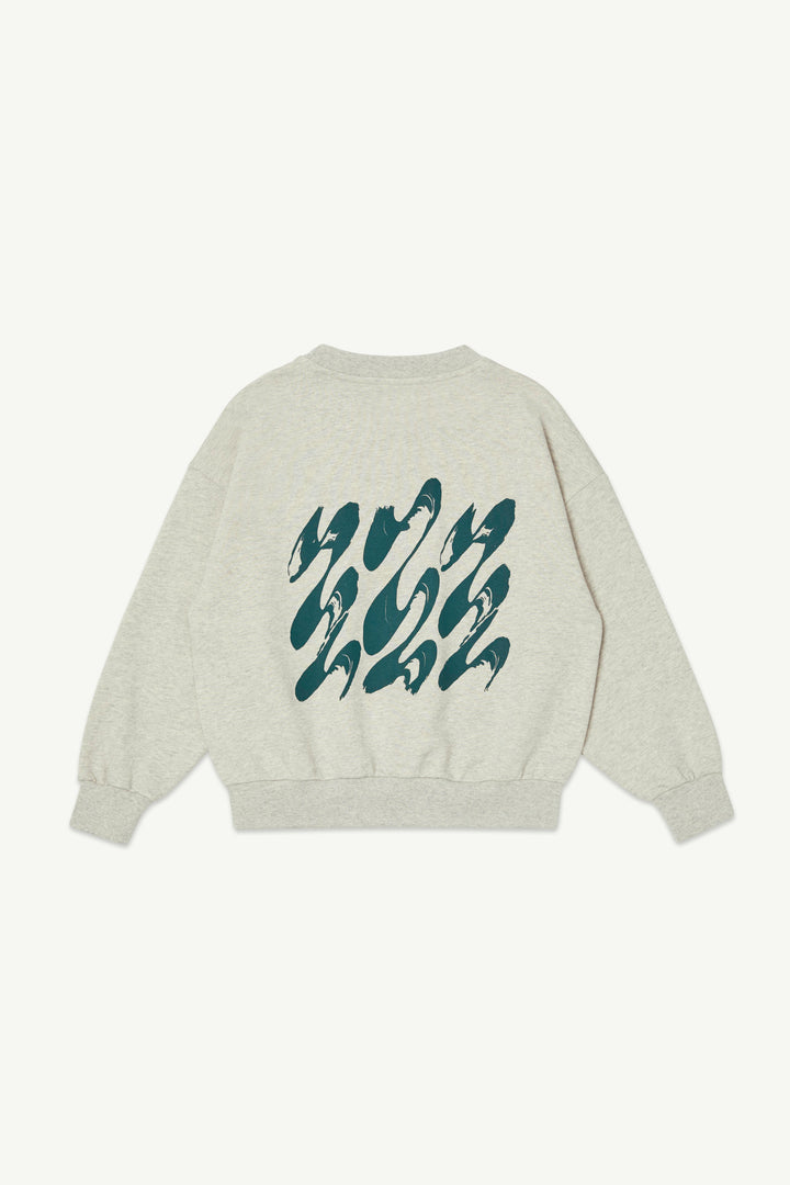 Bubble Sweatshirt - Ecru Melange