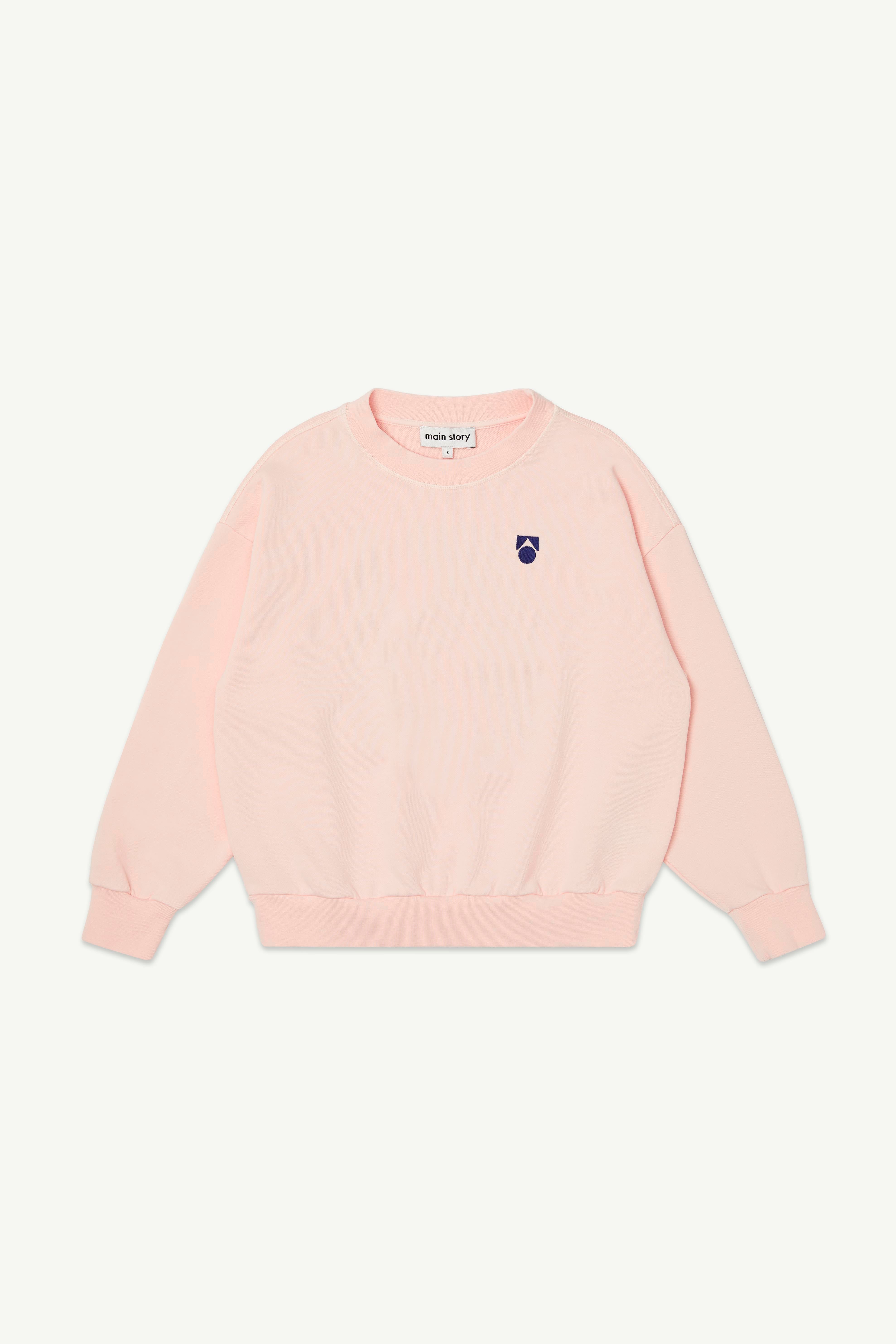 main story Bubble Sweatshirt Rose 8 タグ付き Bubble Sweatshirt - Peach Dust – main story