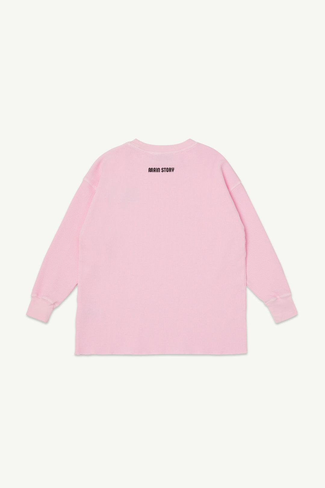 Waffle Tee - Pink