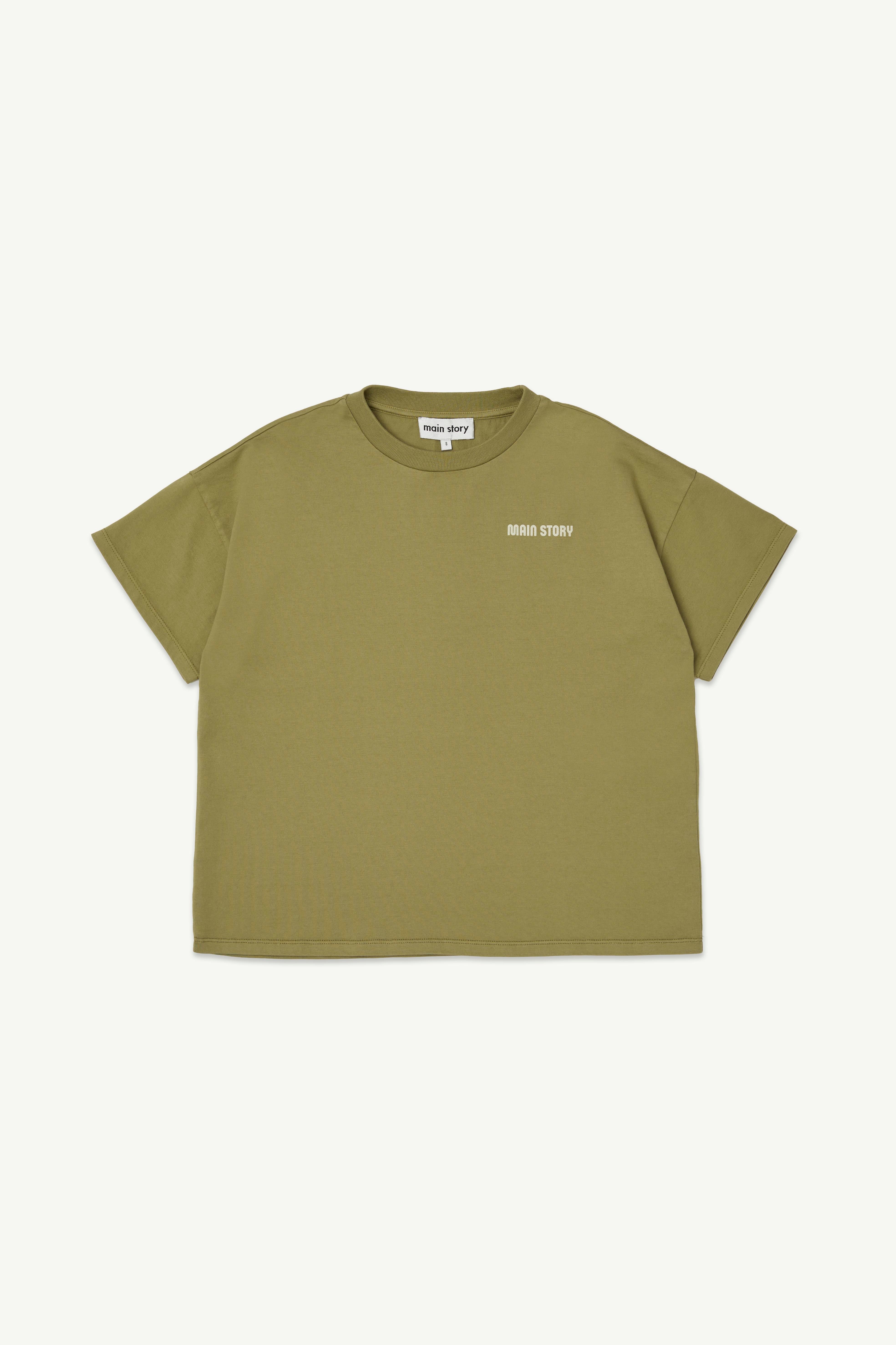 【main story】Oversized Tee Oversized Tee - Fir – main story