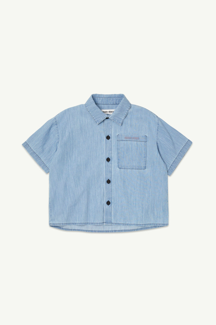 Short Sleeve Shirt - Extra Bleach Wash