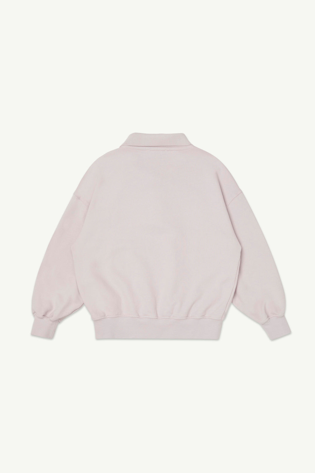 Polo Sweatshirt - Gray Lilac